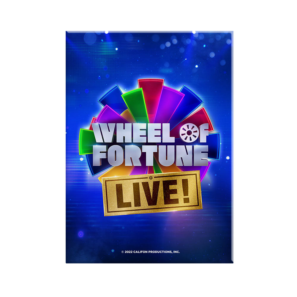 Wheel of Fortune Live Logo Magnet – Shop Wheel of Fortune