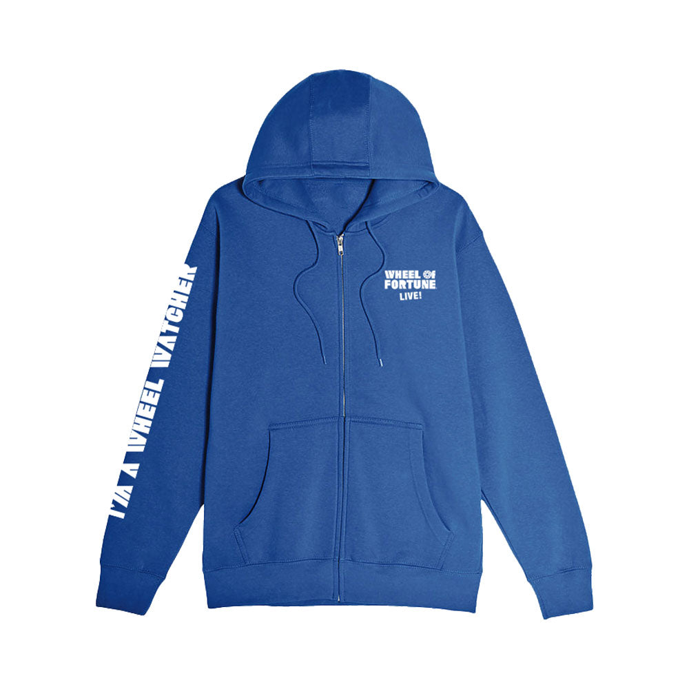 Wheel of Fortune Live I'm a Wheel Watcher Zip Up Hoodie – Shop