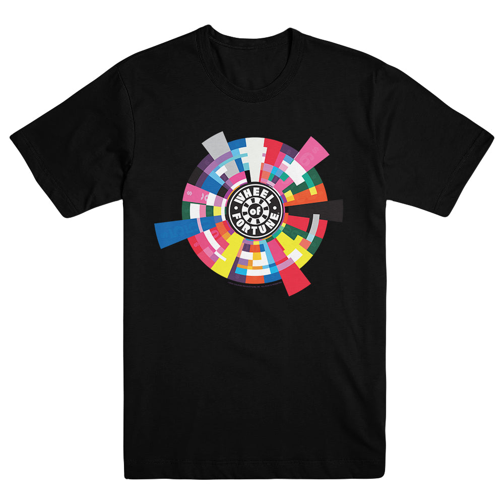 Wheel of Fortune Geometric Wedge Unisex Tee