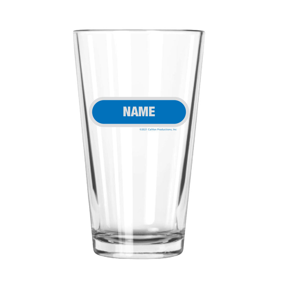 I'm a Wheel Watcher Personalized Pint Glass