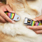 WHEEL OF FORTUNE Cash Prize Wedges Multi Color/White Dog Collar