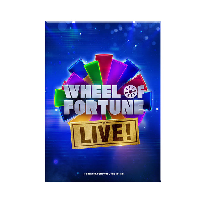 Wheel of Fortune Live Logo Magnet