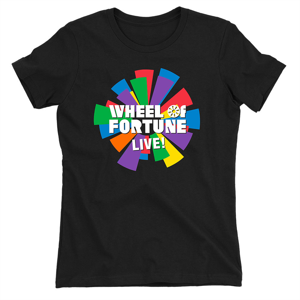 Wheel of Fortune Live Logo Women's Tee