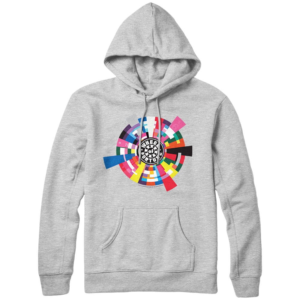 Wheel of Fortune Geometric Wedge Hoodie