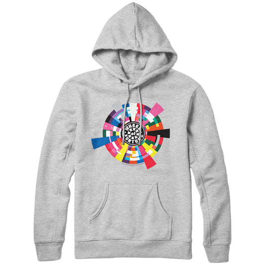 Wheel of Fortune Geometric Wedge Hoodie