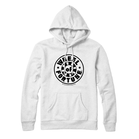 Wheel of Fortune Logo White Hoodie