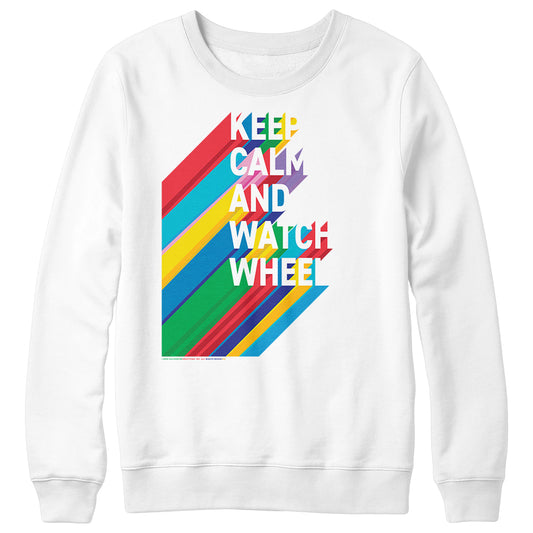 Wheel of Fortune Keep Calm and Watch Wheel Crewneck