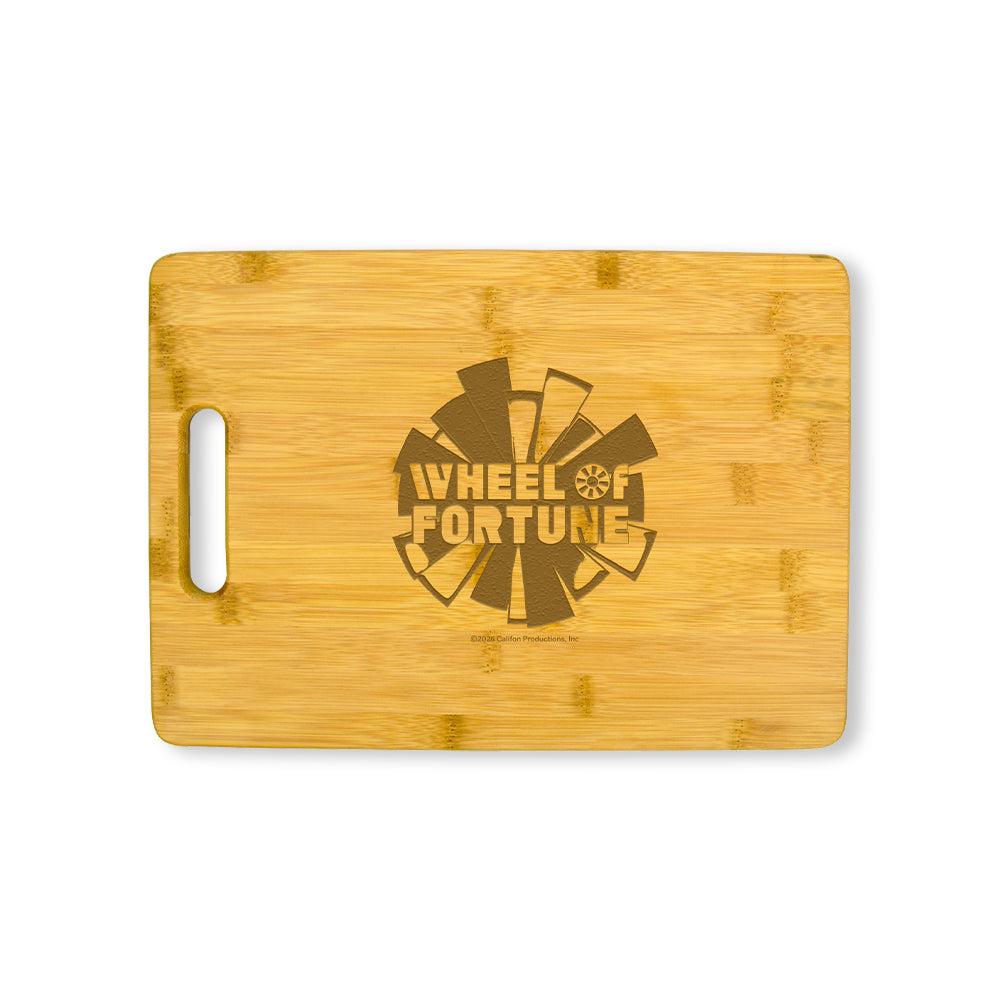 Wheel of Fortune Logo Burst Cutting Board