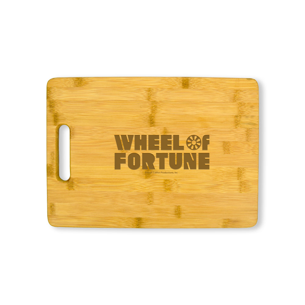 Wheel of Fortune Logo Cutting Board
