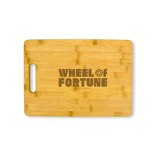 Wheel of Fortune Logo Cutting Board