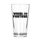 Wheel of Fortune Logo Personalized Pint Glass