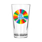 Wheel of Fortune Wheel Personalized Pint Glass