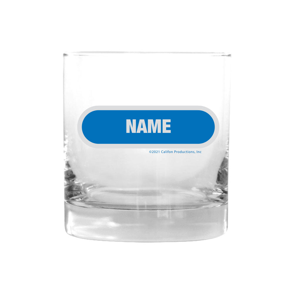 Wheel of Fortune Wheel Personalized Rocks Glass