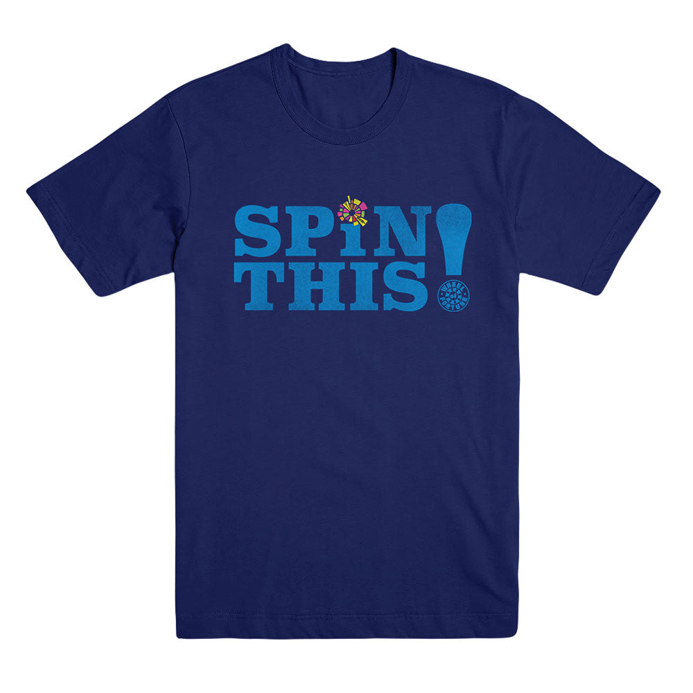 Spin This! Blue Unisex Tee