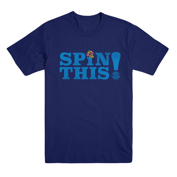 Spin This! Blue Unisex Tee