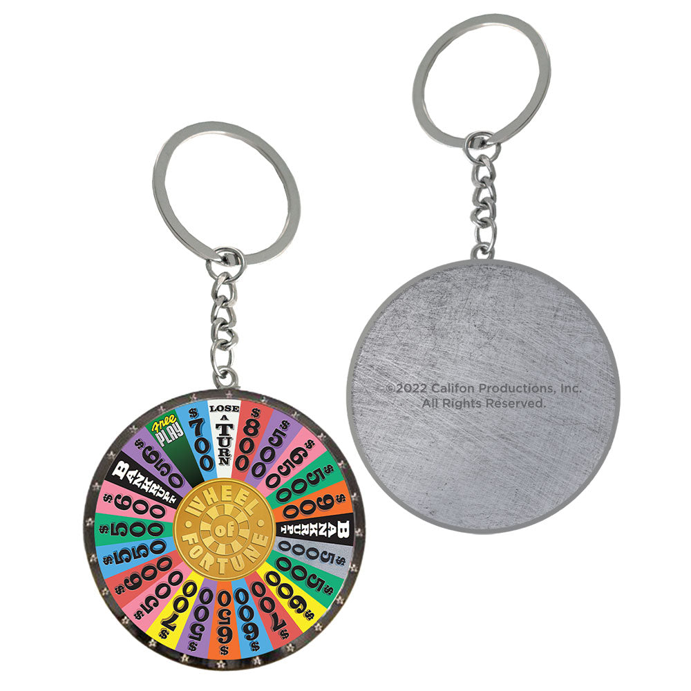 Wheel of Fortune Wheel Key Chain