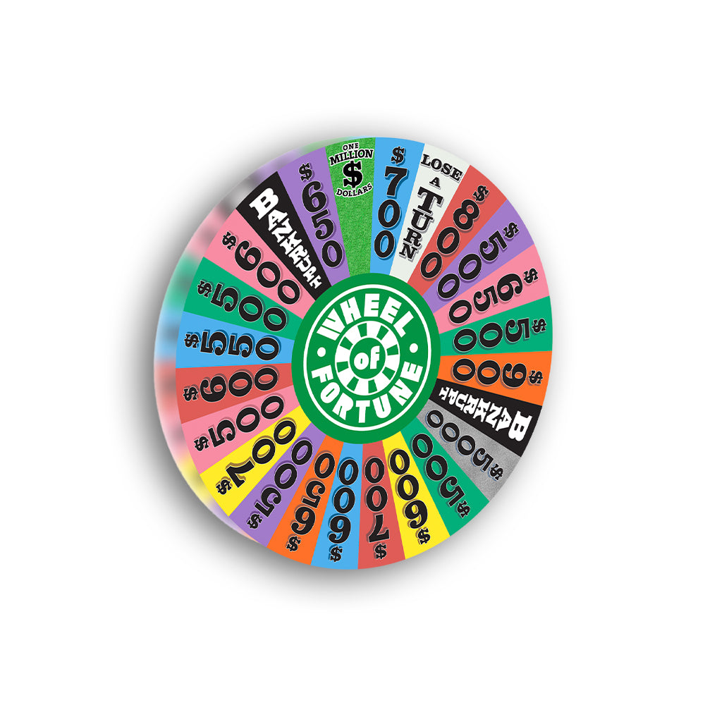 Wheel Acrylic Magnet – Shop Wheel of Fortune