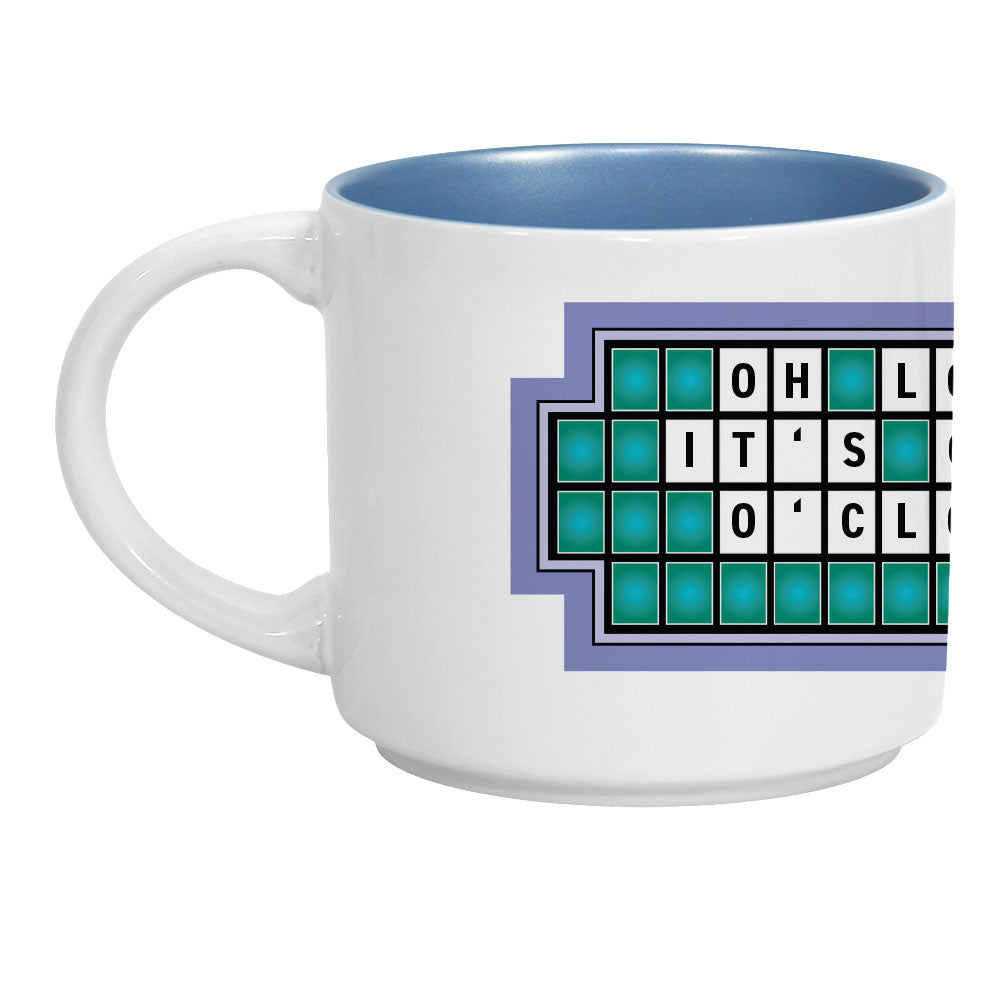 Wheel of Fortune Oh Look it's Coffee O'Clock Mug