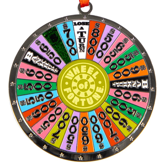 Wheel of Fortune Spinning Wheel Ornament