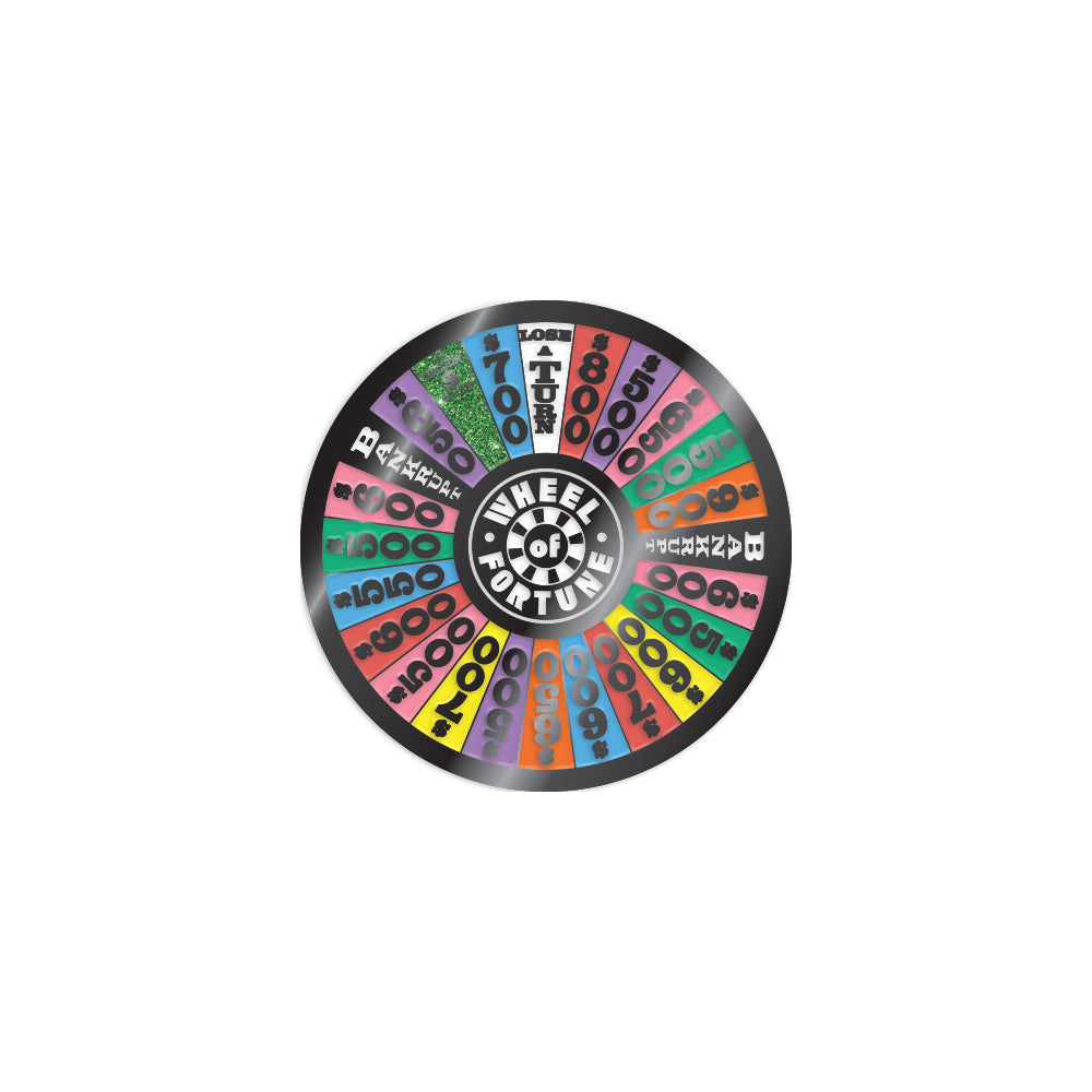 Wheel of Fortune Wheel Enamel Pin