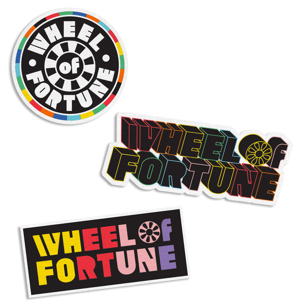 Wheel of Fortune Logo Patch Set
