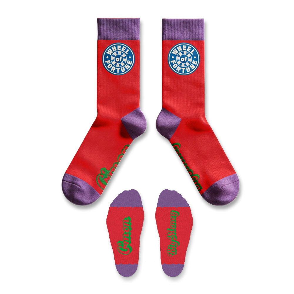 Wheel of Fortune C'mon Big Money Socks