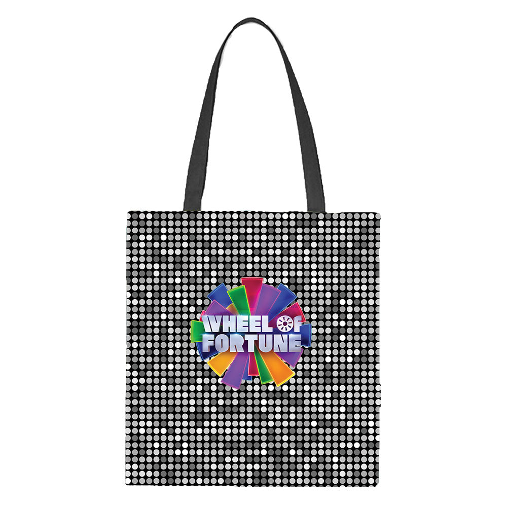 Wheel of Fortune Logo Silver Tote