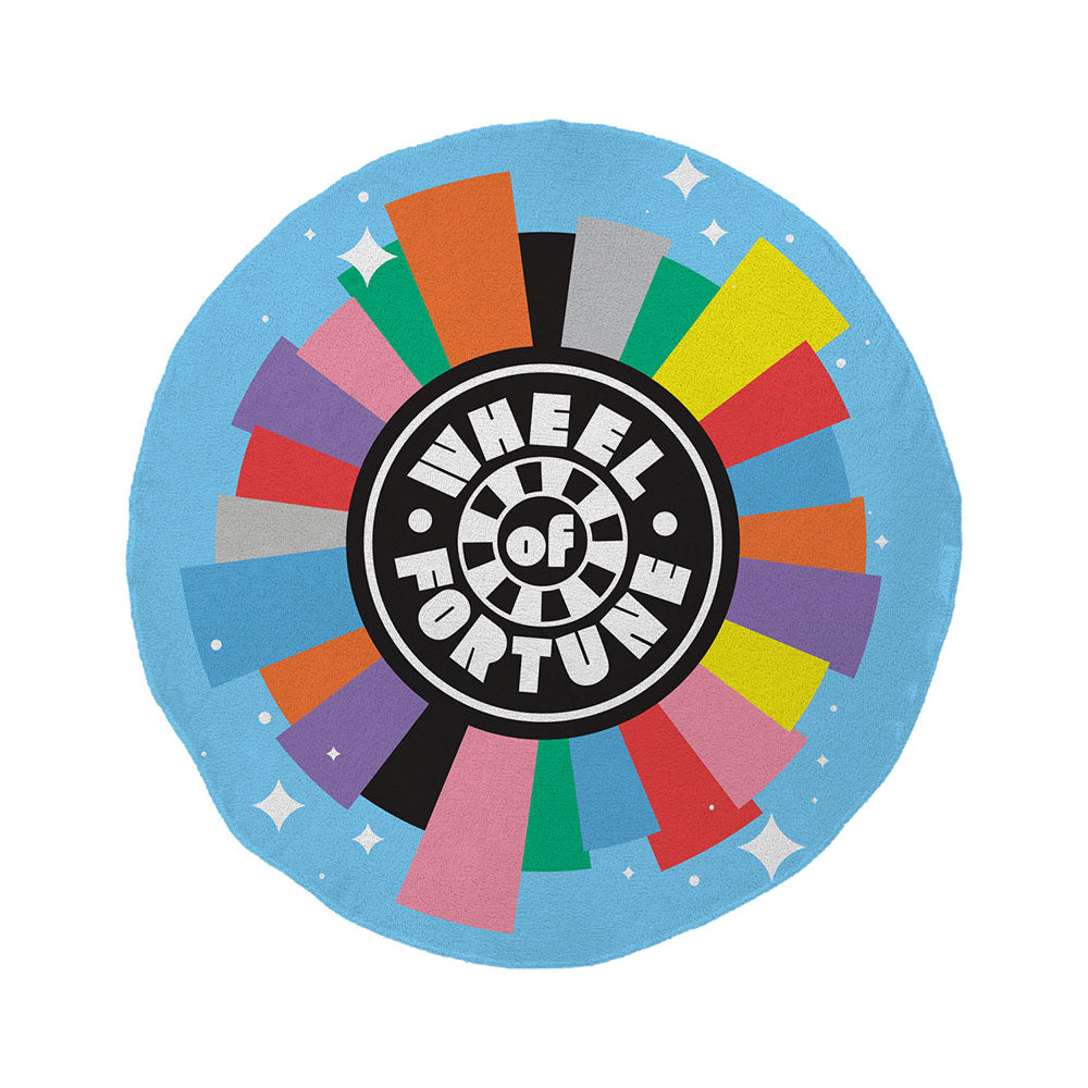 Wheel of Fortune Logo Beach Towel