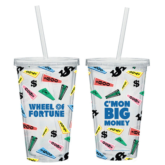 Wheel of Fortune Wedge Tumbler