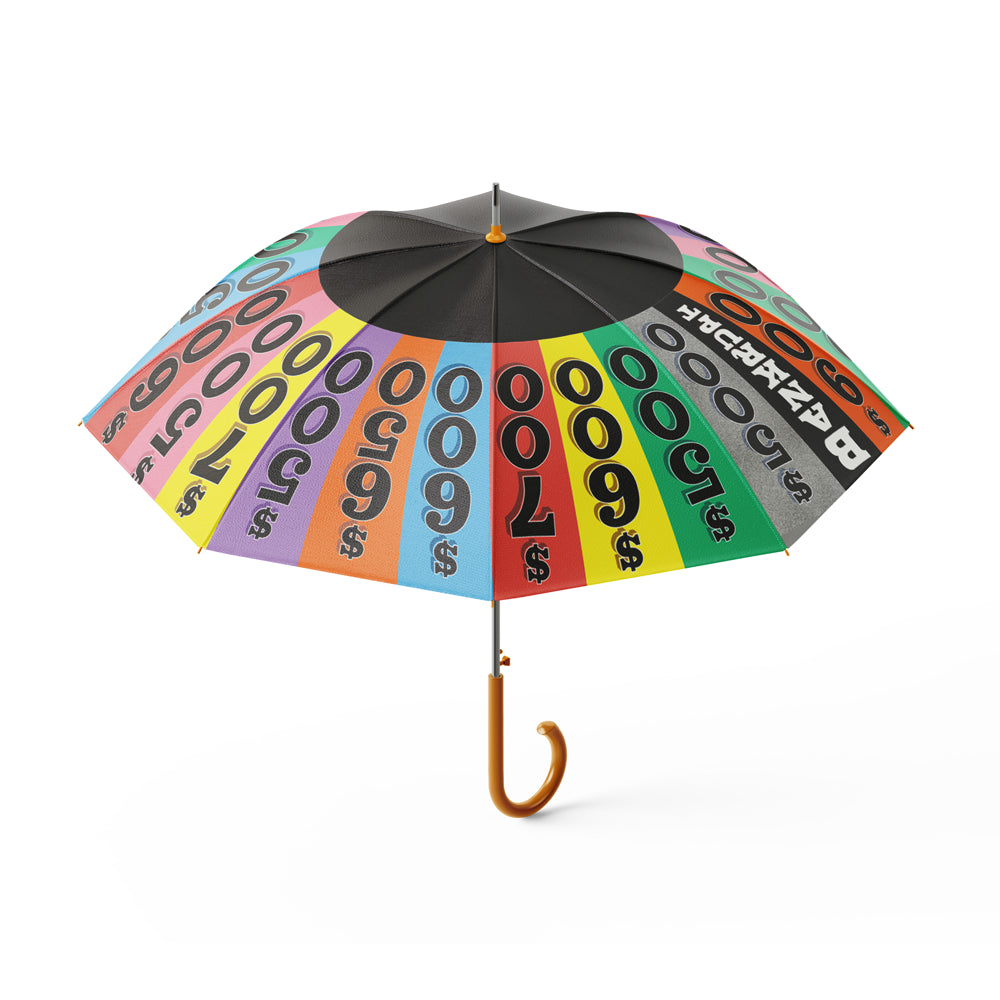 Wheel of Fortune Premium Wheel Umbrella