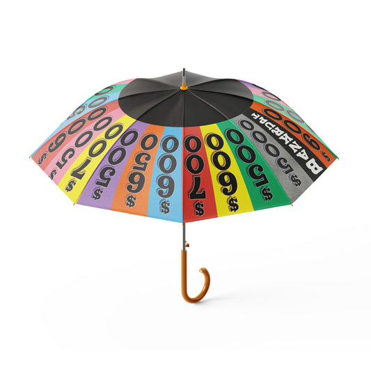 Wheel of Fortune Premium Wheel Umbrella