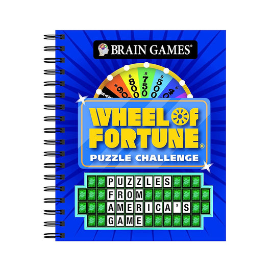 Wheel of Fortune Brain Games Challenge Book