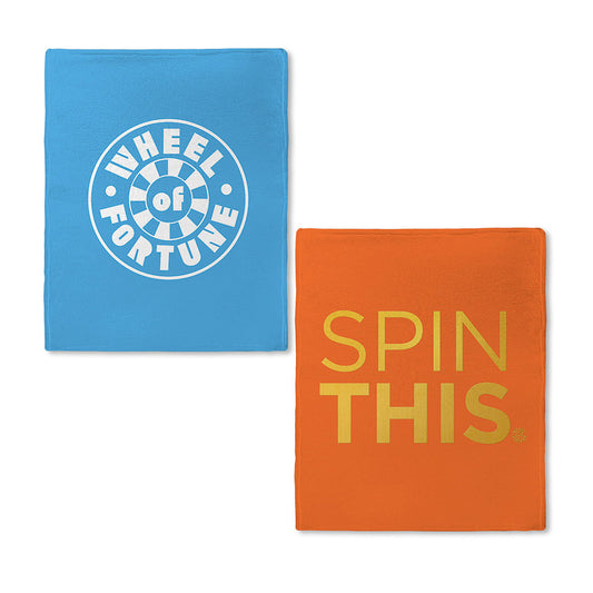 Wheel of Fortune Spin This Fleece Blanket