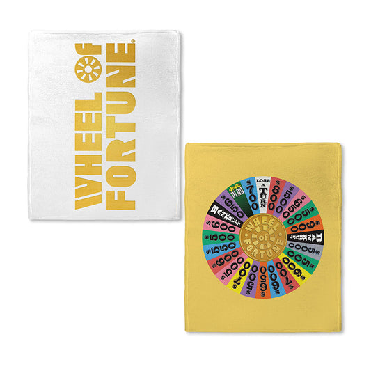 Wheel of Fortune Full Wheel Fleece Blanket