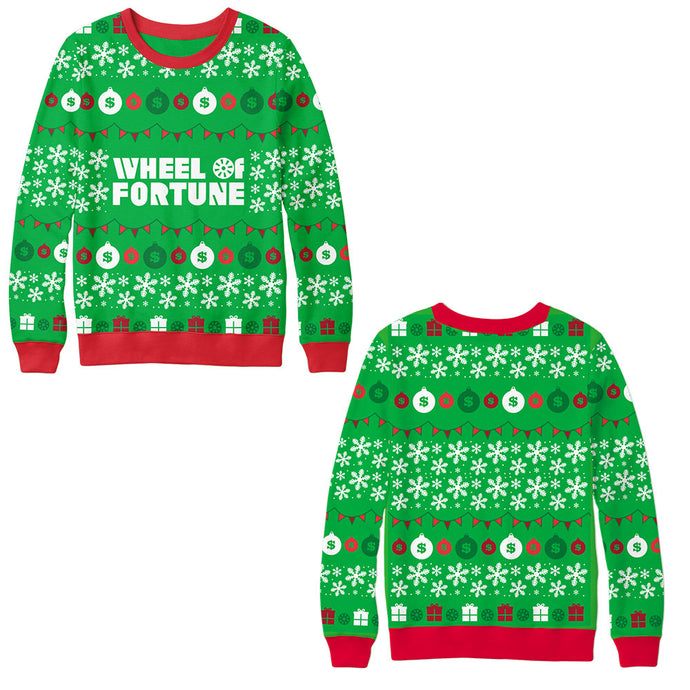 Wheel of Fortune 2023 Holiday Knit Sweater